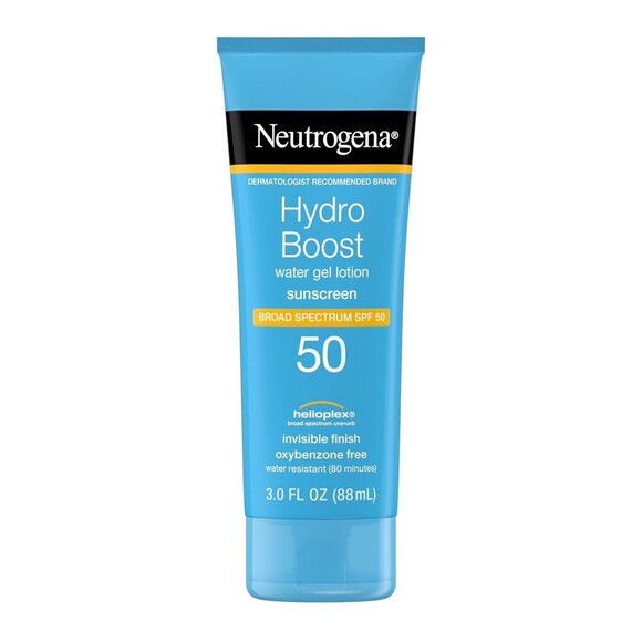 Neutrogena Hydro Boost Water Gel Lotion Helioplex Sunscreen SPF 50 3 oz - Picture 1 of 4